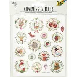 folia Weihnachts-Sticker Charming Christmas I