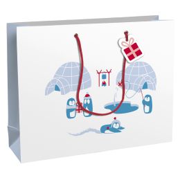 Clairefontaine Weihnachts-Geschenktte Pinguine, gro