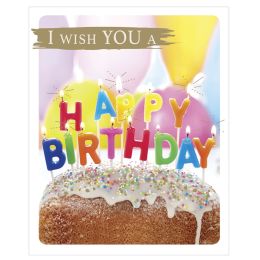 SUSY CARD Geburtstagskarte Snapshot Cupcake