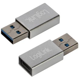 LogiLink USB 3.2 Gen1 Adapter, USB Stecker - USB Kupplung
