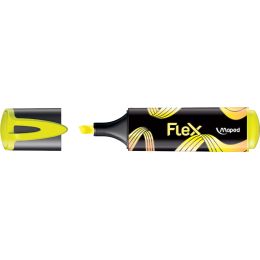 Maped Textmarker FLEX, flexible Spitze, gelb