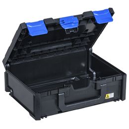 allit Aufbewahrungsbox EuroPlus MetaBox 145, schwarz/blau