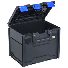 allit Aufbewahrungsbox EuroPlus MetaBox 340, schwarz/blau