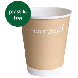 NATURE Star Hartpapier-Kaffeebecher Only Paper, 0,25 l
