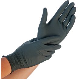 HYGOSTAR Nitril-Handschuh EXTRA SAFE, XL, blau, puderfrei