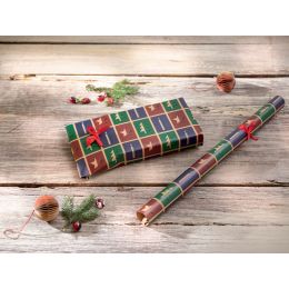 sigel Weihnachts-Geschenkpapier Christmas with apples