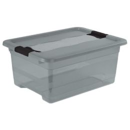 keeeper Aufbewahrungsbox cornelia, 12 Liter, crystal-grey