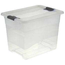 keeeper Aufbewahrungsbox cornelia, 24 Liter, crystal-grey