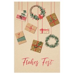 SUSY CARD Weihnachtskarte Baum-Momente