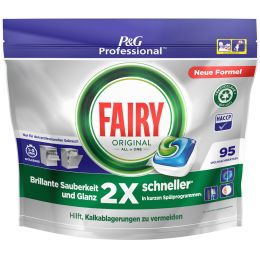 P&G Professional FAIRY All in One Spülmaschinentabs, 95 St.