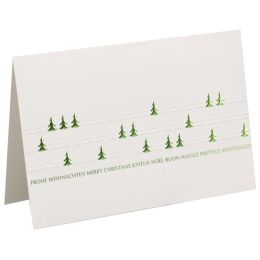 RMERTURM Weihnachtskarte Waldweihnacht