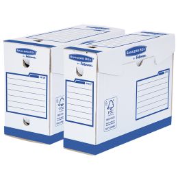 Fellowes BANKERS BOX Basic Archiv-Schachtel Heavy Duty A4+