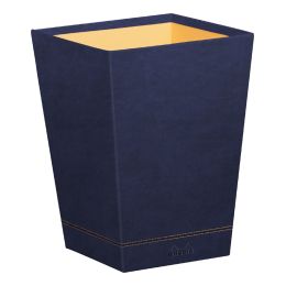 RHODIA Papierkorb, aus Kunstleder, nachtblau