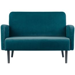 PAPERFLOW 2-Sitzer-Sofa LISBOA, Samtbezug, rost