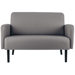 PAPERFLOW 2-Sitzer Sofa LISBOA, Kunstlederbezug, lila