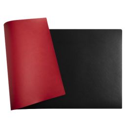 EXACOMPTA Schreibunterlage, 400 x 800 mm, schwarz / rot