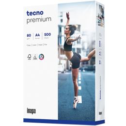 tecno Multifunktionspapier premium, A4, 80 g/qm, weiß