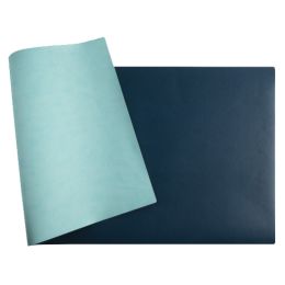 EXACOMPTA Schreibunterlage, 350 x 600 mm, dunkelblau / grün