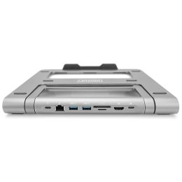 DIGITUS Notebook-Stnder mit USB-C Docking Station, 7-Port