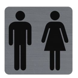 EXACOMPTA Hinweisschild Toiletten Damen/Herren
