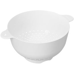 GastroMax Abtropf-Sieb/Küchensieb, aus PP, weiß