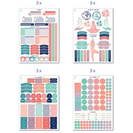 AVERY Zweckform ZDesign Planungs-Sticker ICONS & DECO