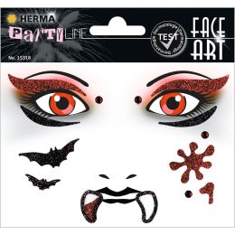 HERMA Face Art Sticker Gesichter Vampir