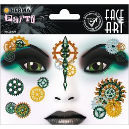 HERMA Face Art Sticker Gesichter Steam Punk Amelia