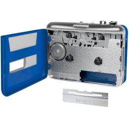 LogiLink Walkman fr Bluetooth-Gerte, blau/silber