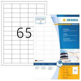 HERMA Inkjet-Etiketten, 88,9 x 46,6 mm, wei