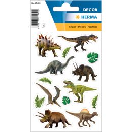 HERMA Sticker DECOR Exotische Tiere, aus Papier