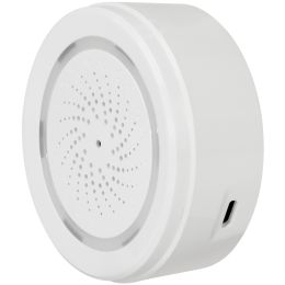 LogiLink Wi-Fi Smart Alarmsirene, 90 dB, wei