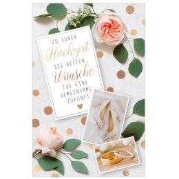 SUSY CARD Hochzeitskarte Tubchen