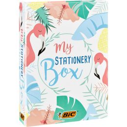 BIC Zeichenset My Stationery Box mit Notizbuch, 29-teilig