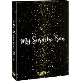 BIC Schreibset My Surprise Box mit Notizbuch, 16-teilig