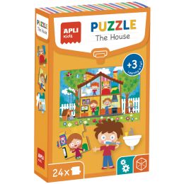 APLI kids Lernpuzzle The House, 24 Teile