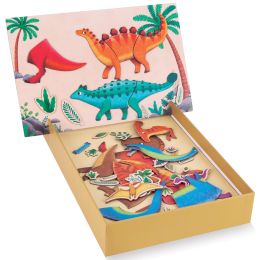 APLI kids Magnetspiel Dinosaurier, 52 Magnets
