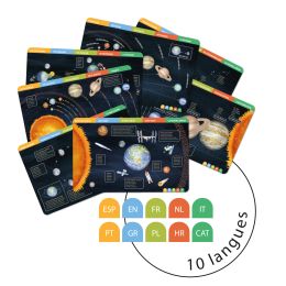 APLI kids Magnetspiel Sonnensystem, 27 Magnets