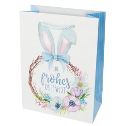 SUSY CARD Oster-Geschenktte Bunny & Flowers