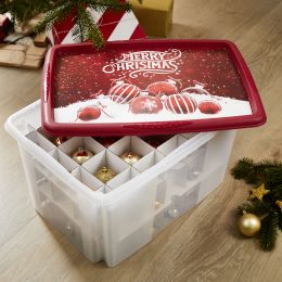 keeeper Weihnachts-Box wika, 45 Liter, mit Kartoneinleger