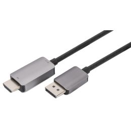 DIGITUS DisplayPort Adapterkabel, DP - HDMI Typ A, 8K, 1,8 m