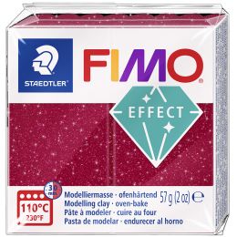 FIMO EFFECT GALAXY Modelliermasse, rot, 57 g