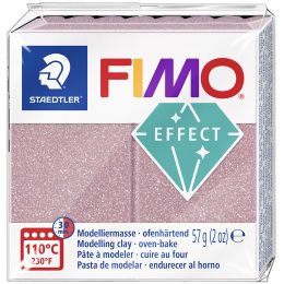 FIMO EFFECT Modelliermasse, ofenhrtend, rosgold-glitter