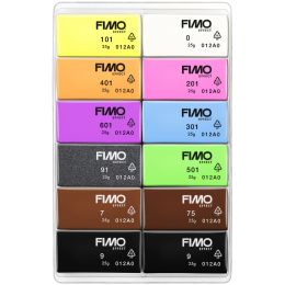 FIMO Modelliermasse-Set neon, 12er Set