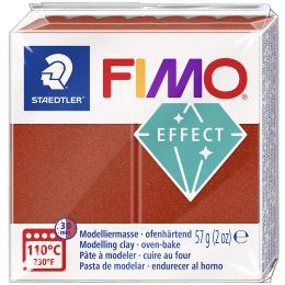 FIMO EFFECT Modelliermasse, grau-metallic, 57 g