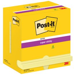 Post-it Super Sticky Notes Haftnotizen, 47,6 x 47,6 mm, gelb