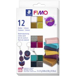 FIMO Modelliermasse-Set sparkle, 12er Set