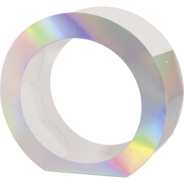 folia Laternen-Zuschnitt Metallic, rund, farbig sortiert
