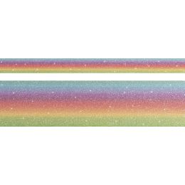 HEYDA Deko-Klebeband Rainbow Glitter