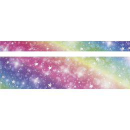 HEYDA Deko-Klebeband Rainbow Pastell Glitter